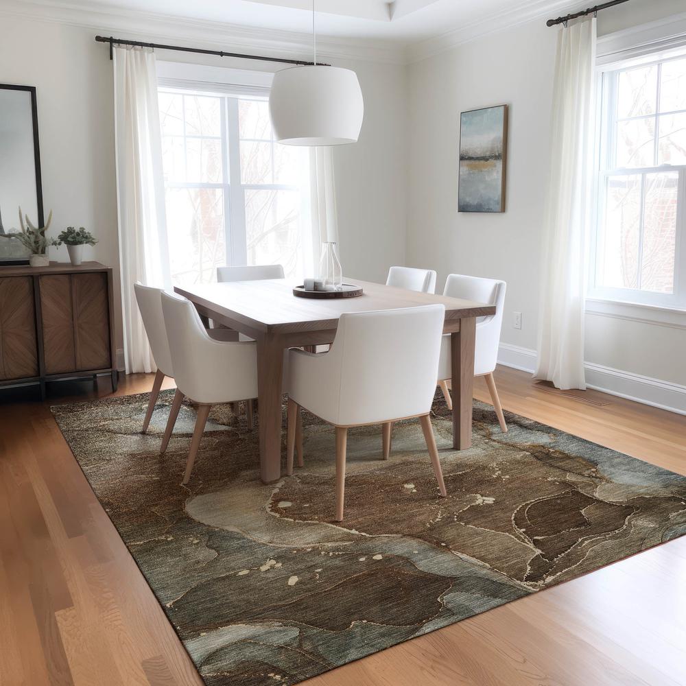 Chantille ACN522 Brown 8' x 10' Rug