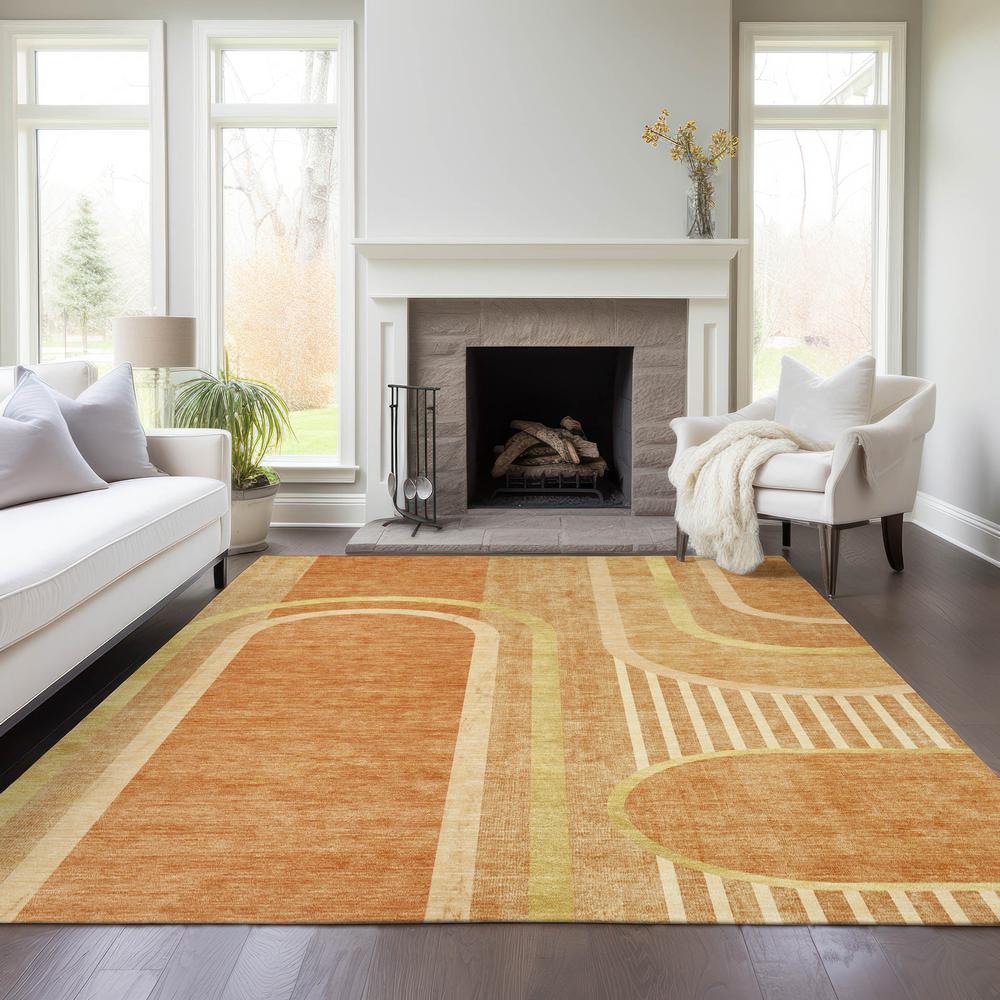 Chantille ACN532 Orange 8' x 10' Rug