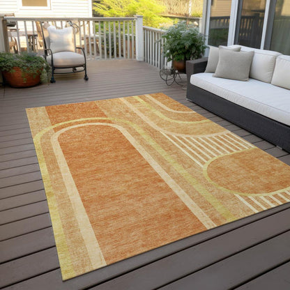 Chantille ACN532 Orange 8' x 10' Rug