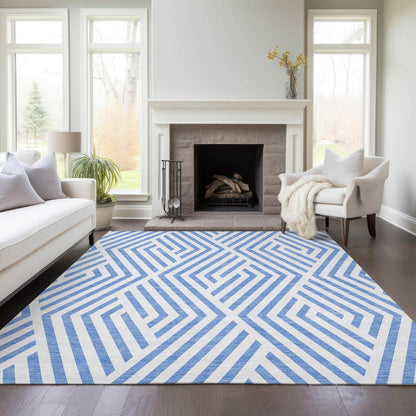 Chantille ACN550 Blue 8' x 10' Rug