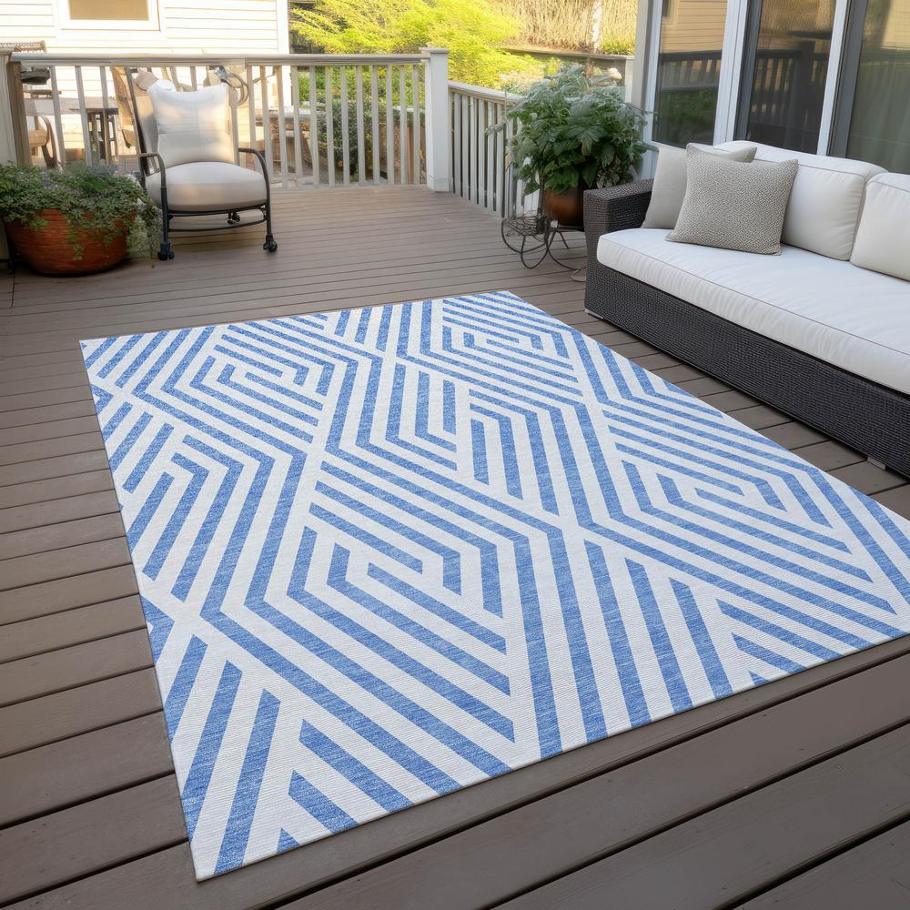 Chantille ACN550 Blue 8' x 10' Rug
