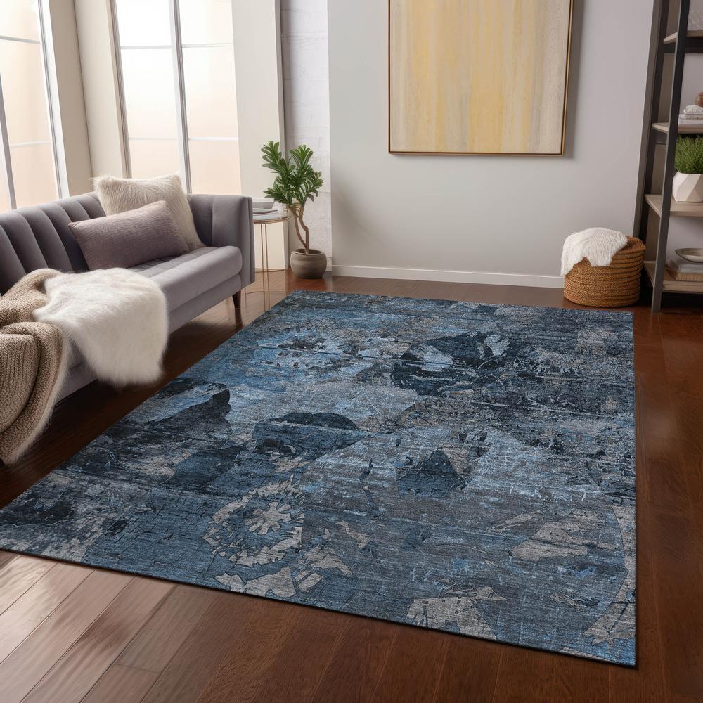 Chantille ACN555 Blue 8' x 10' Rug