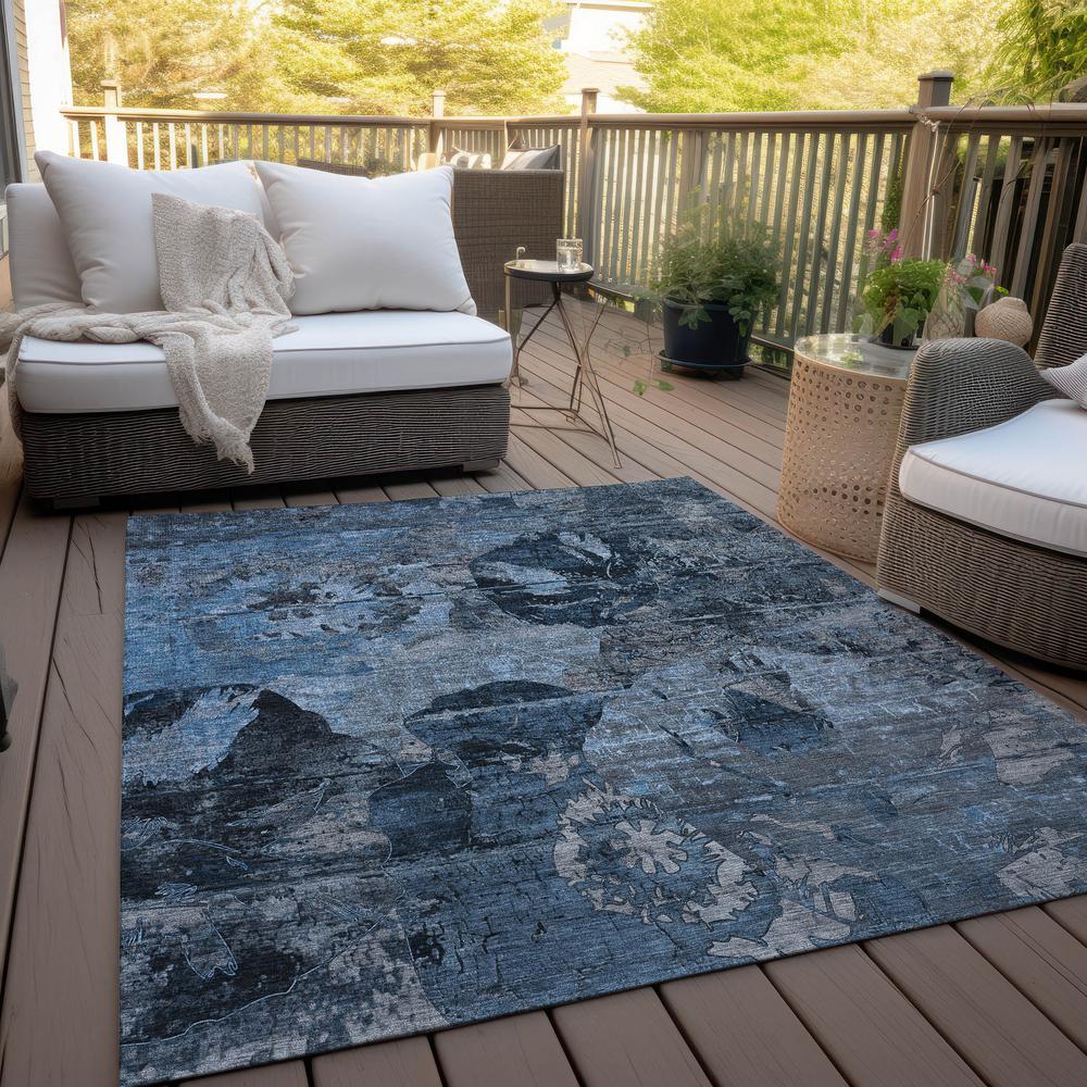 Chantille ACN555 Blue 8' x 10' Rug