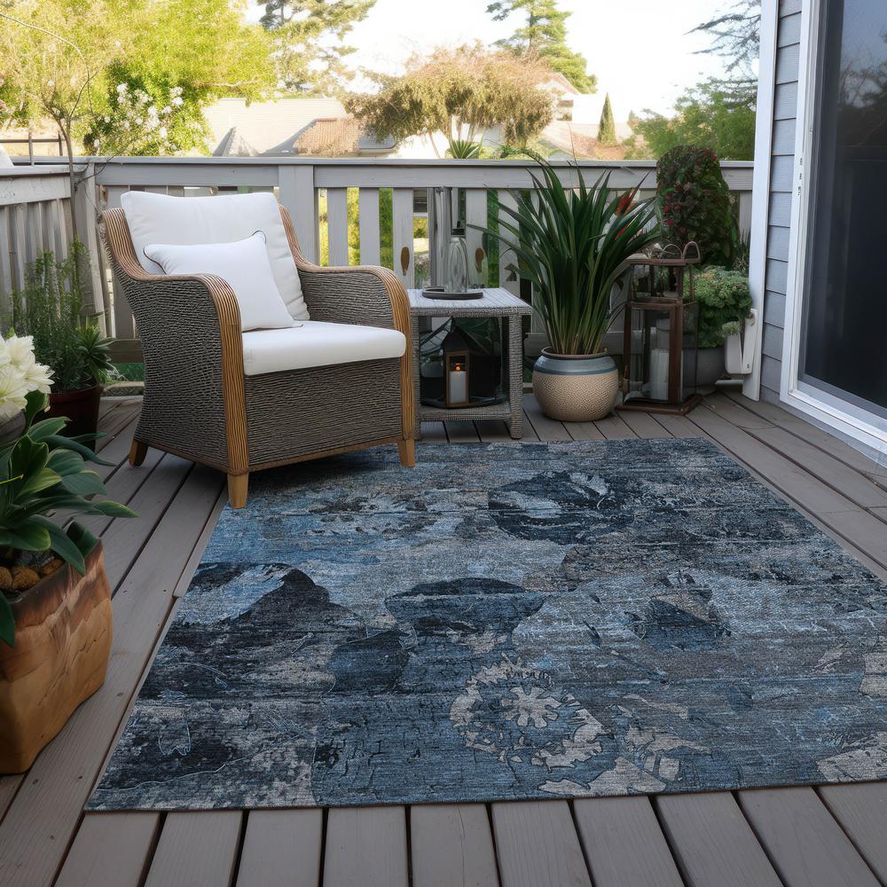 Chantille ACN555 Blue 8' x 10' Rug