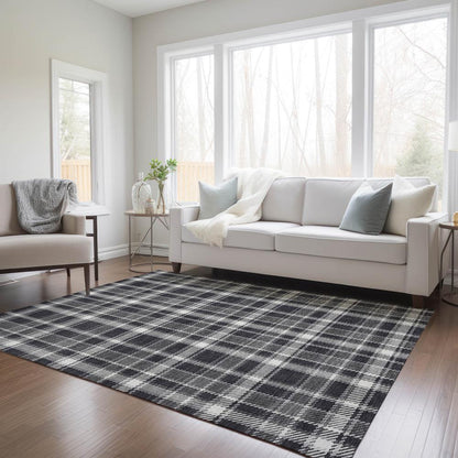 Chantille ACN563 Black 8' x 10' Rug