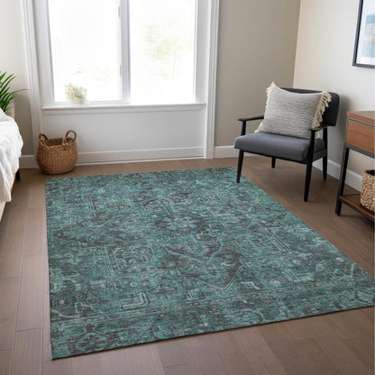Chantille ACN571 Teal 8' x 10' Rug