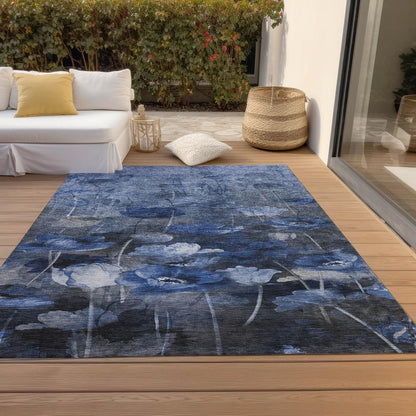 Chantille ACN613 Blue 3' x 5' Rug