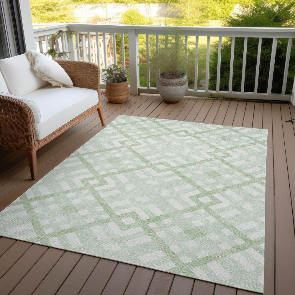 Chantille ACN616 Green 3' x 5' Rug