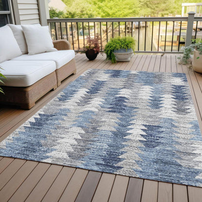 Chantille ACN632 Blue 3' x 5' Rug