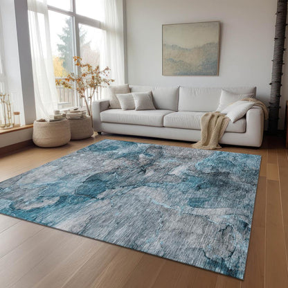 Chantille ACN689 Teal 8' x 10' Rug