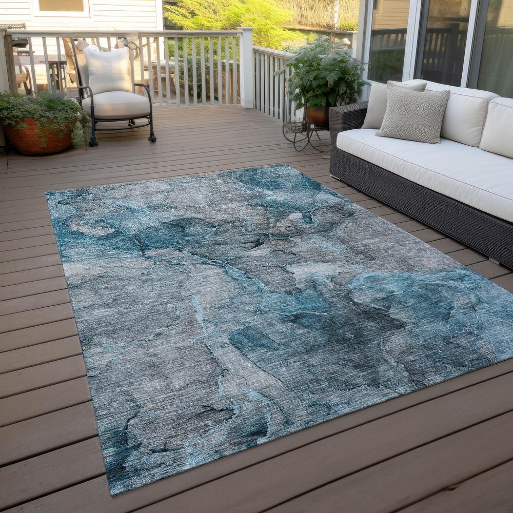 Chantille ACN689 Teal 8' x 10' Rug