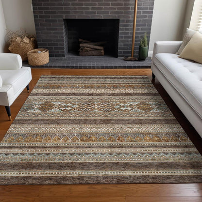 Chantille ACN714 Brown 8' x 10' Rug