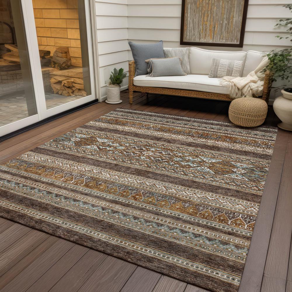 Chantille ACN714 Brown 8' x 10' Rug