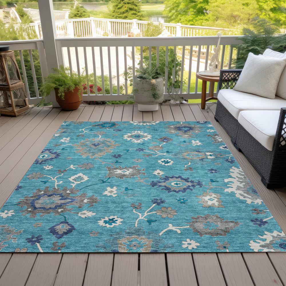 Chantille ACN753 Teal 8' x 10' Rug