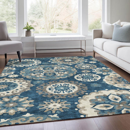 Chantille ACN763 Blue 8' x 10' Rug