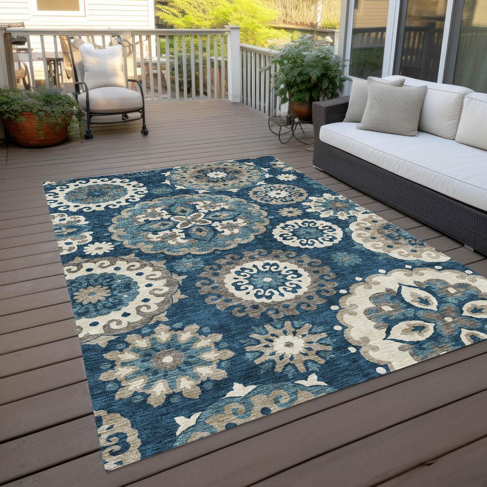 Chantille ACN763 Blue 8' x 10' Rug
