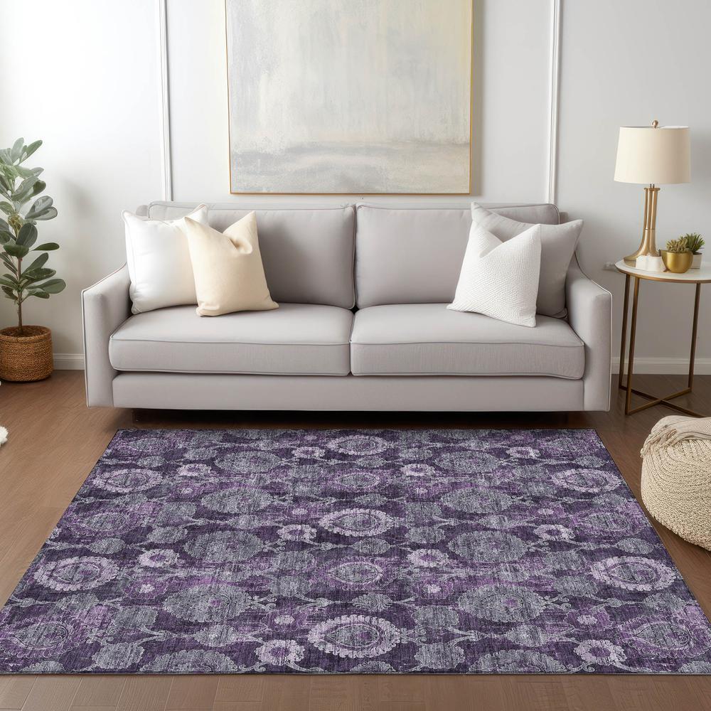 Chantille ACN821 Purple 8' x 10' Rug