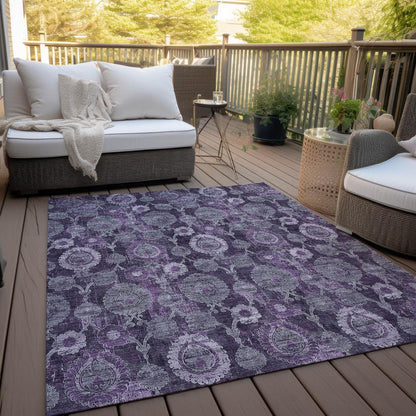 Chantille ACN821 Purple 8' x 10' Rug