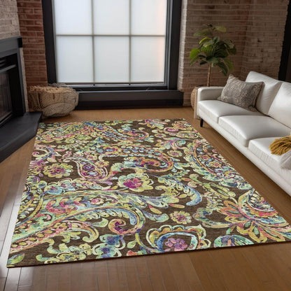 Chantille ACN834 Brown 8' x 10' Rug