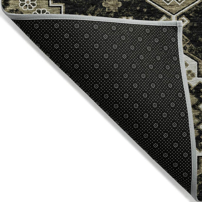 Chantille ACN846 Black 3' x 5' Rug