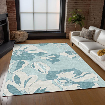 Chantille ACN857 Teal 8' x 10' Rug