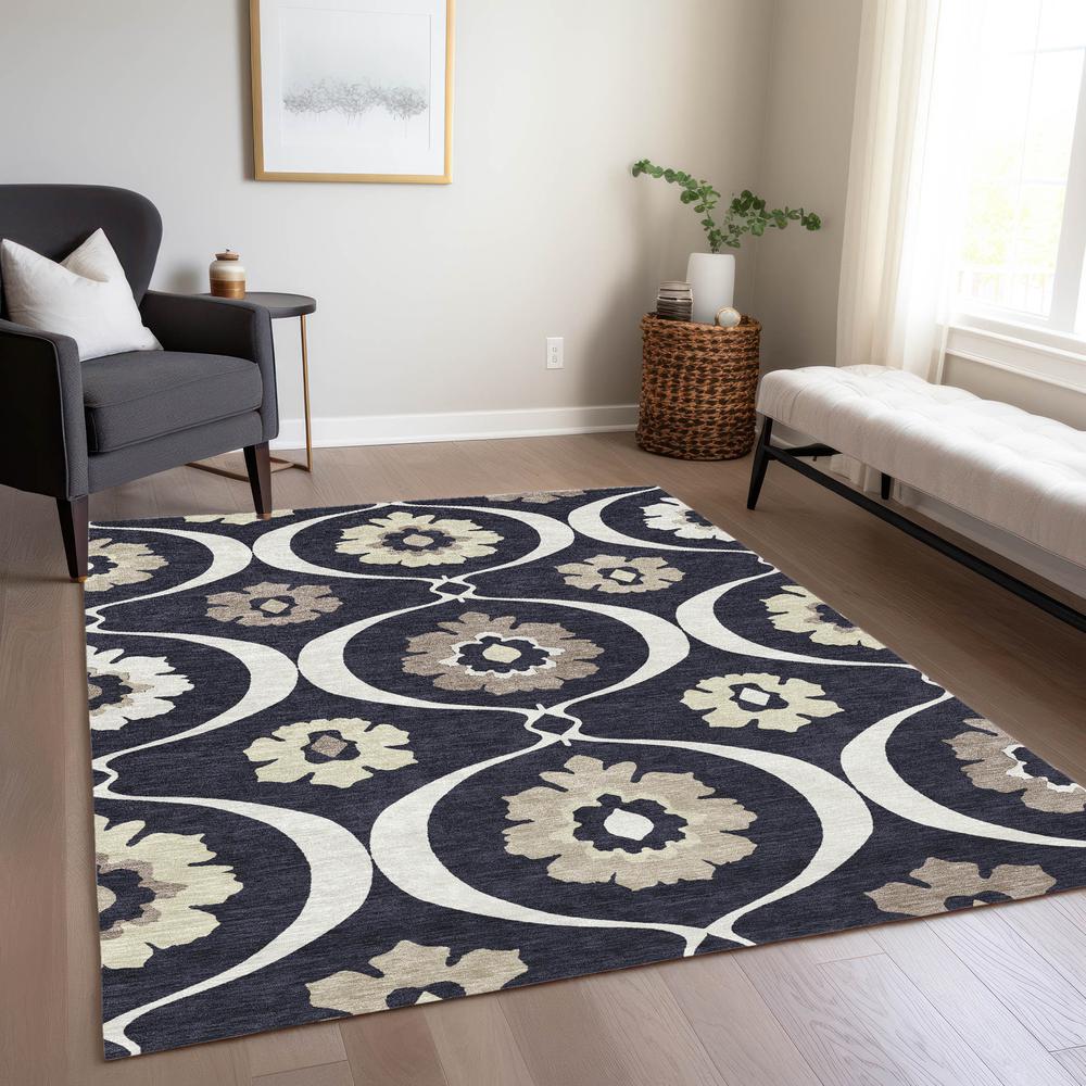 Chantille ACN858 Black 8' x 10' Rug