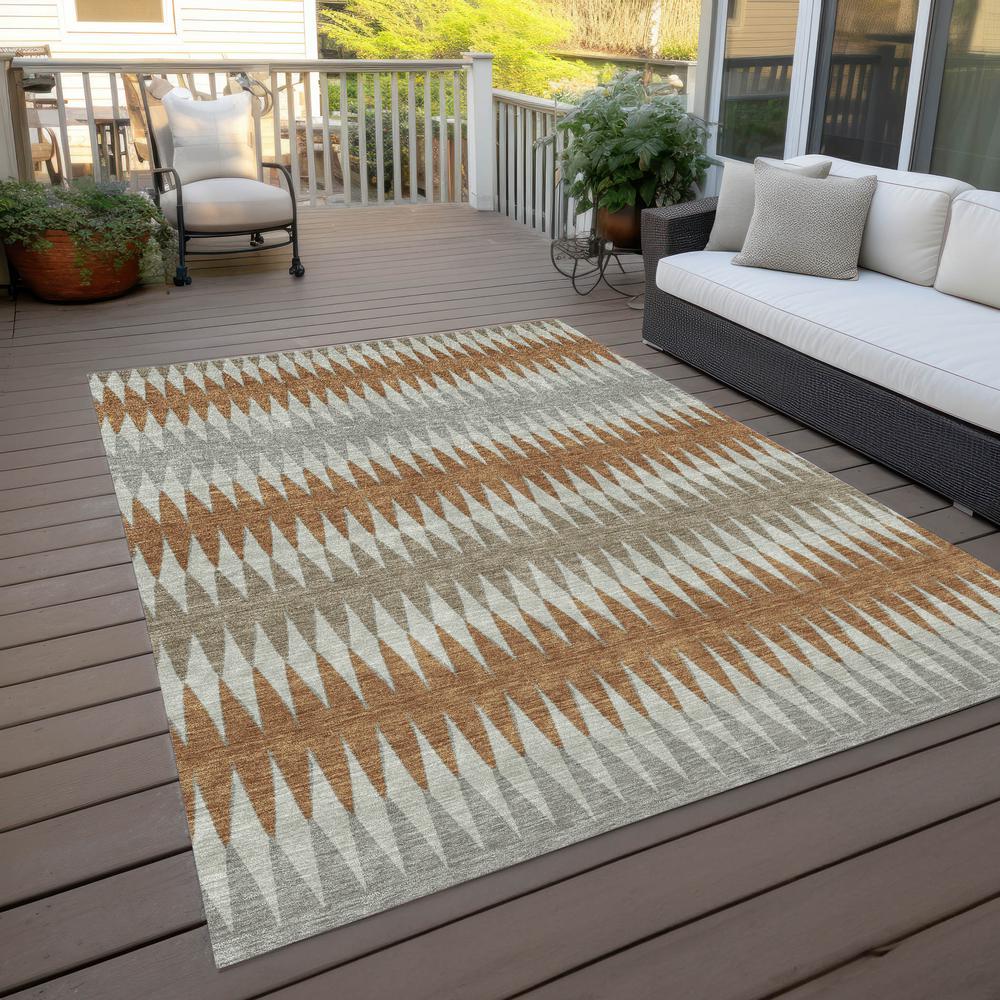 Chantille ACN867 Orange 8' x 10' Rug