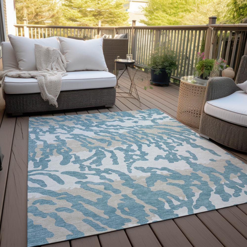 Chantille ACN873 Teal 8' x 10' Rug