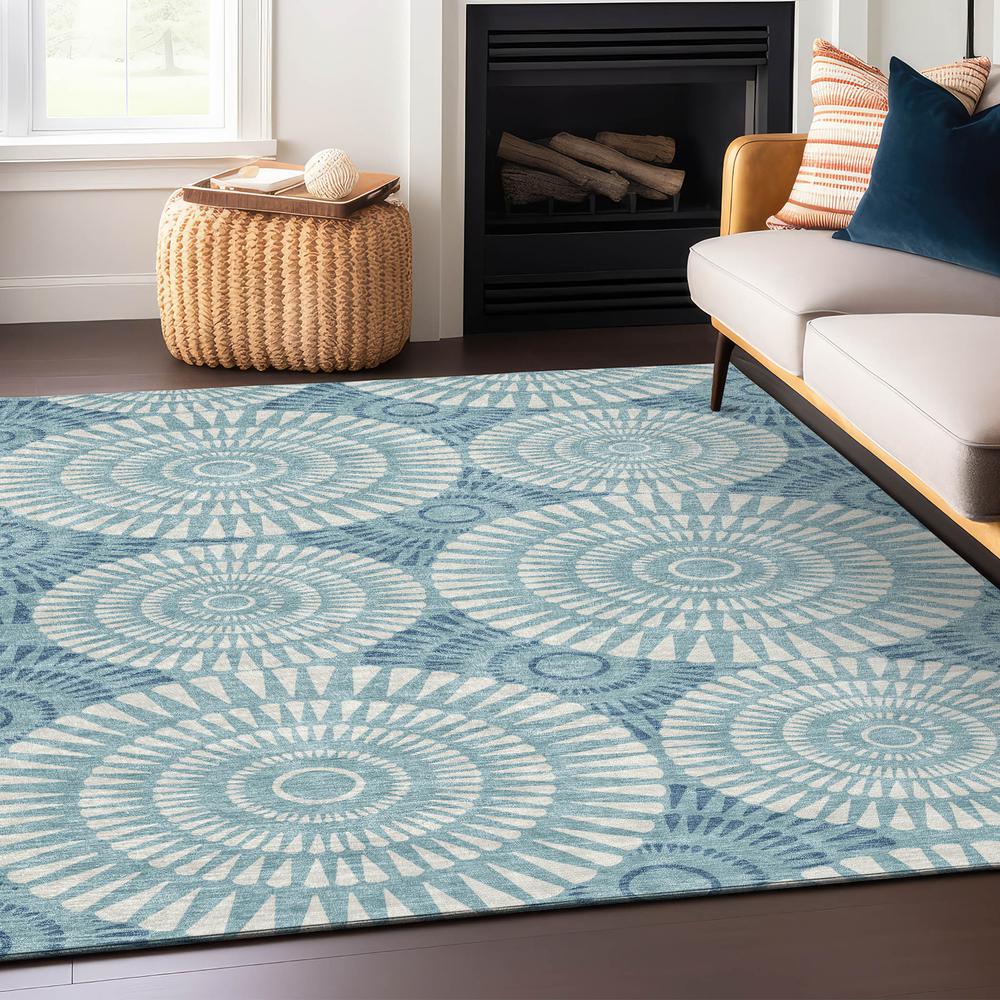 Chantille ACN877 Teal 8' x 10' Rug