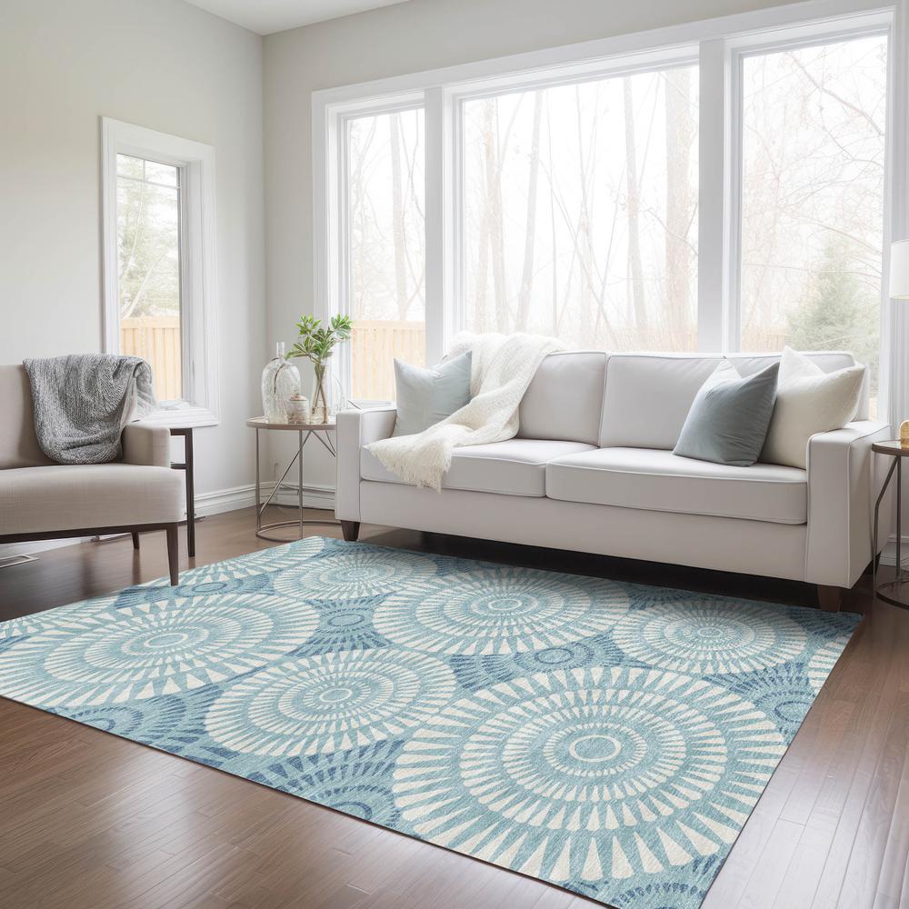 Chantille ACN877 Teal 8' x 10' Rug