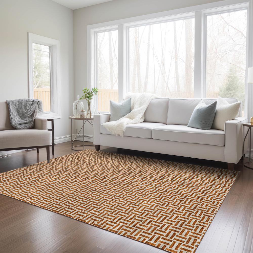 Chantille ACN911 Orange 8' x 10' Rug