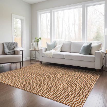 Chantille ACN911 Orange 8' x 10' Rug