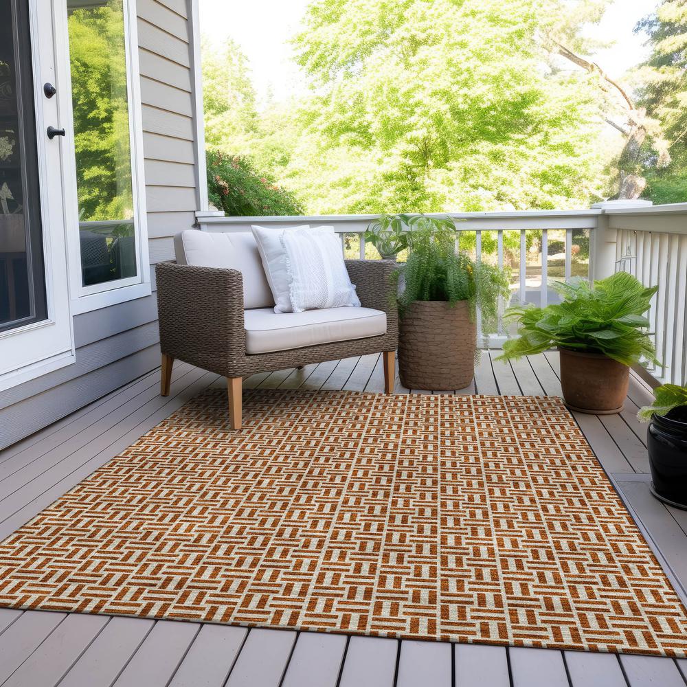 Chantille ACN911 Orange 8' x 10' Rug