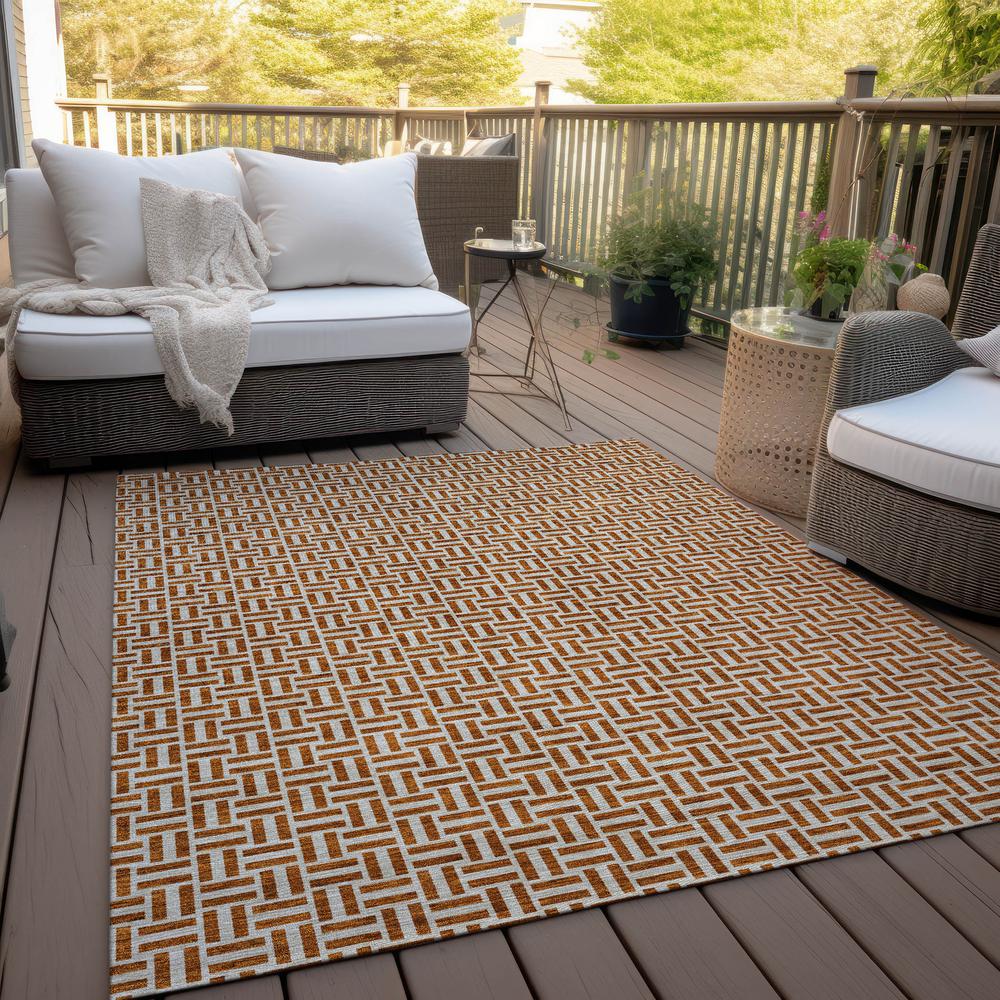 Chantille ACN911 Orange 8' x 10' Rug