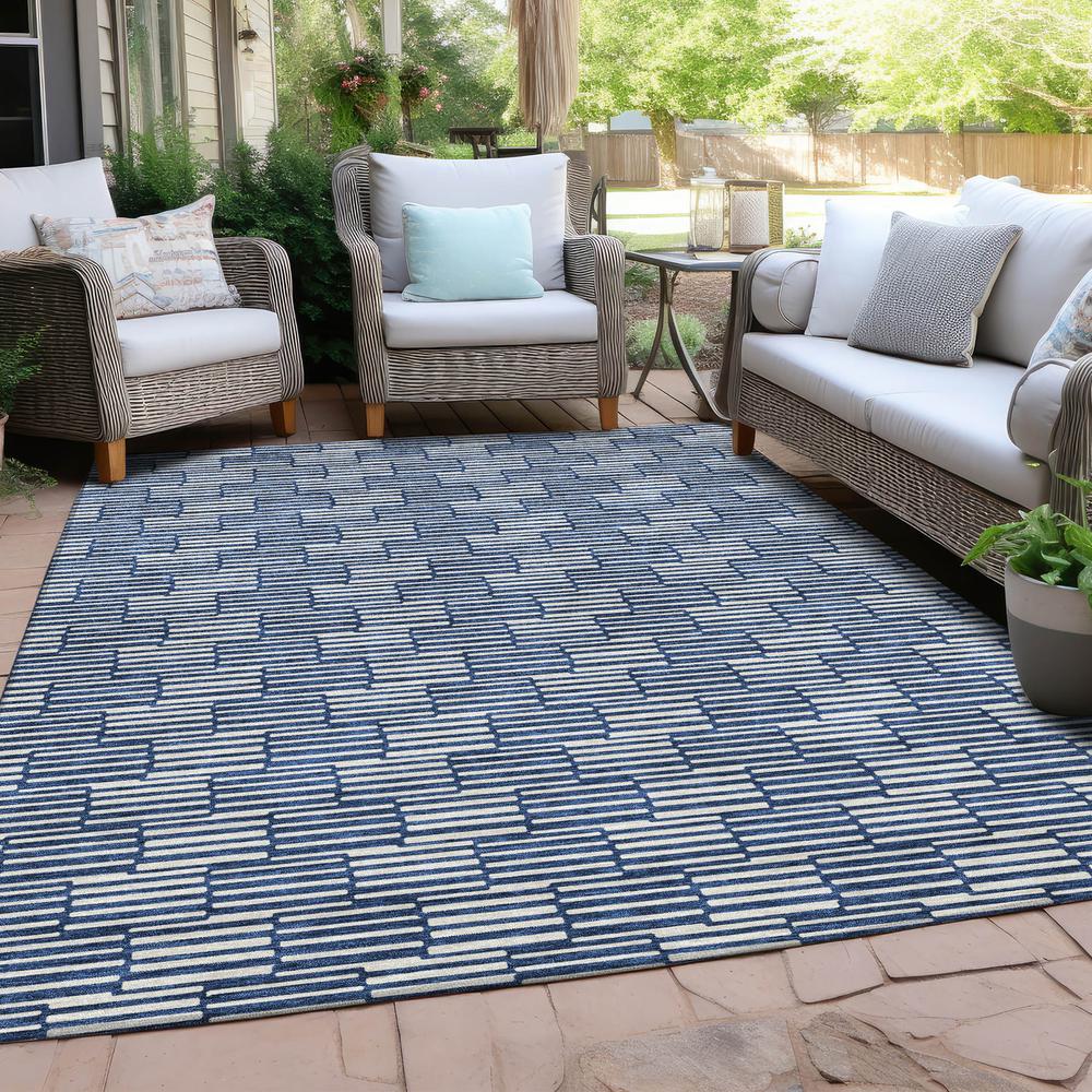 Chantille ACN918 Blue 8' x 10' Rug