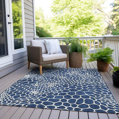 Chantille ACN919 Blue 8' x 10' Rug