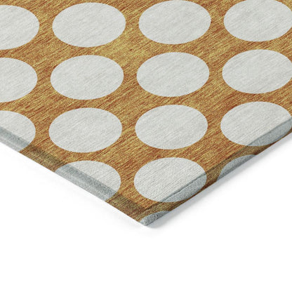 Chantille ACN921 Orange 3' x 5' Rug
