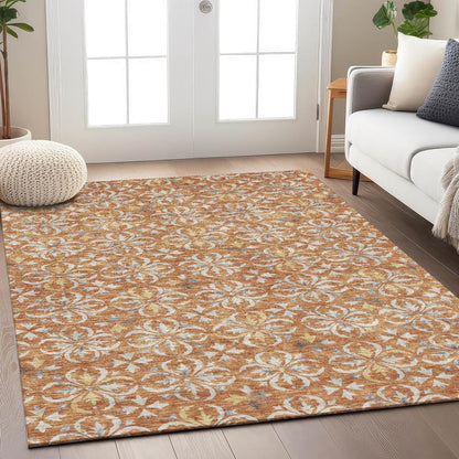 Chantille ACN930 Orange 8' x 10' Rug