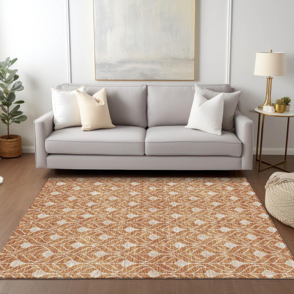Chantille ACN931 Orange 8' x 10' Rug