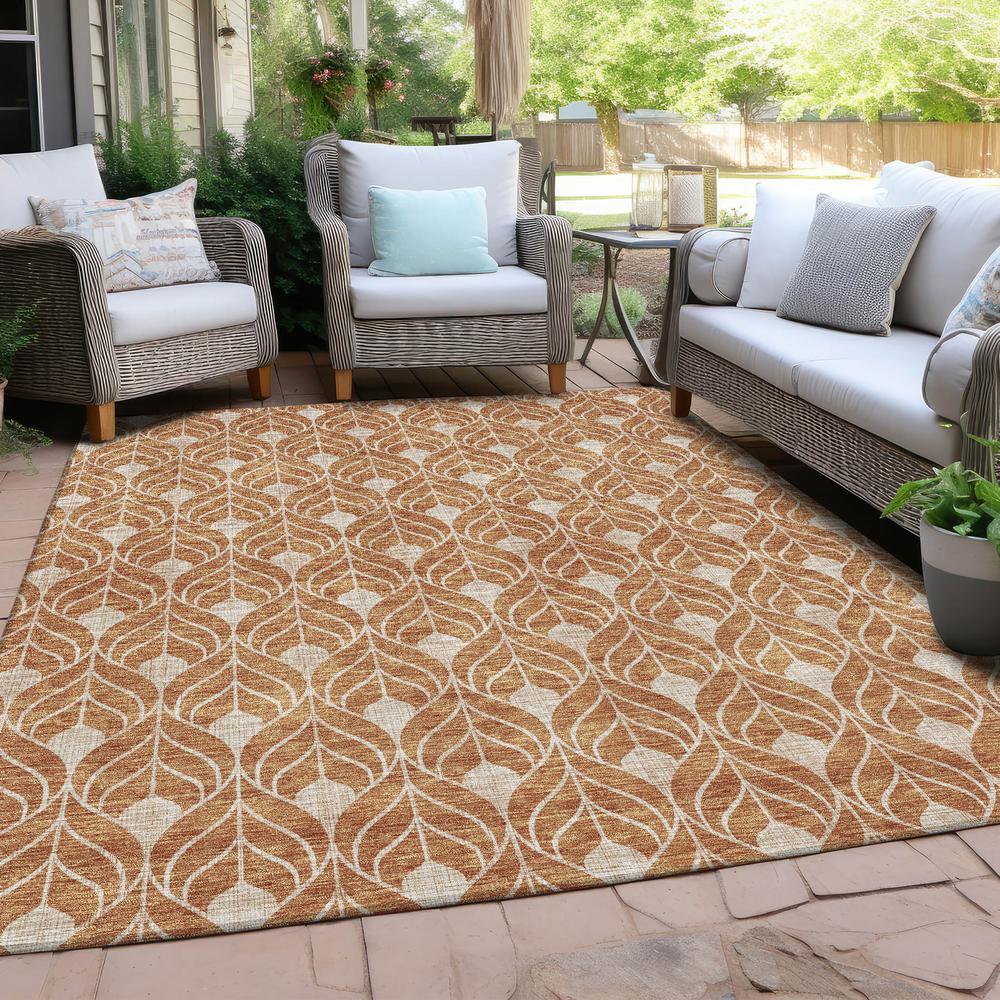 Chantille ACN931 Orange 8' x 10' Rug