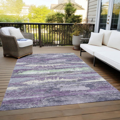 Chantille ACN942 Purple 8' x 10' Rug