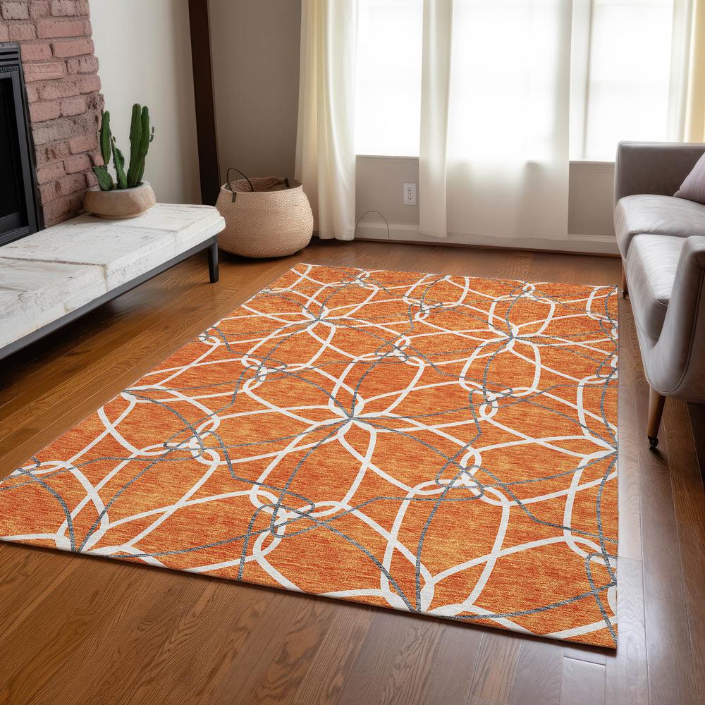 Chantille ACN950 Orange 8' x 10' Rug