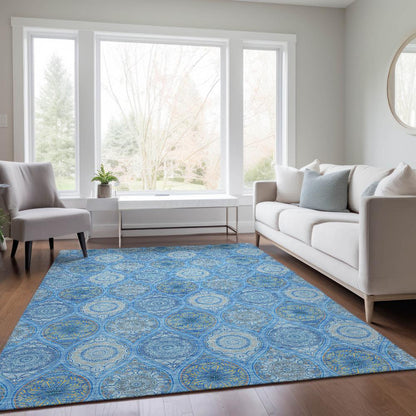 Chantille ACN976 Blue 8' x 10' Rug