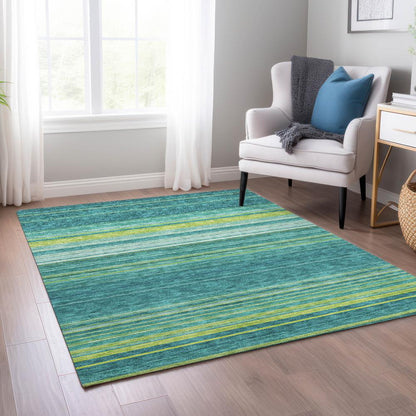 Chantille ACN979 Teal 8' x 10' Rug