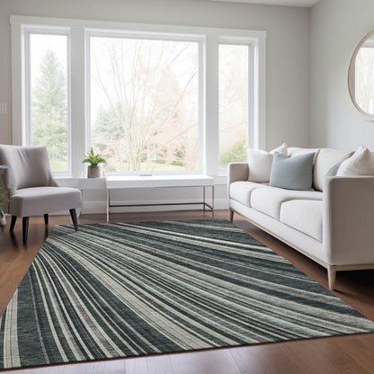 Chantille ACN981 Black 8' x 10' Rug