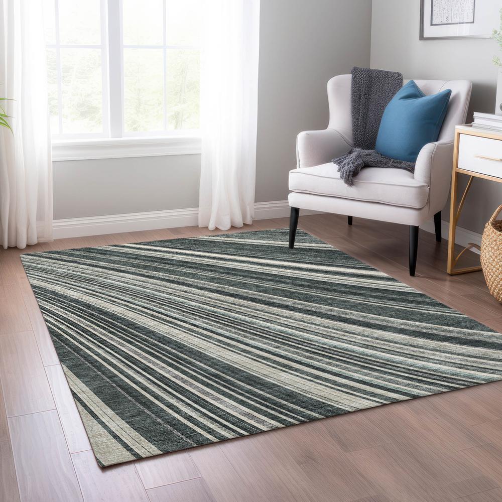 Chantille ACN981 Black 8' x 10' Rug