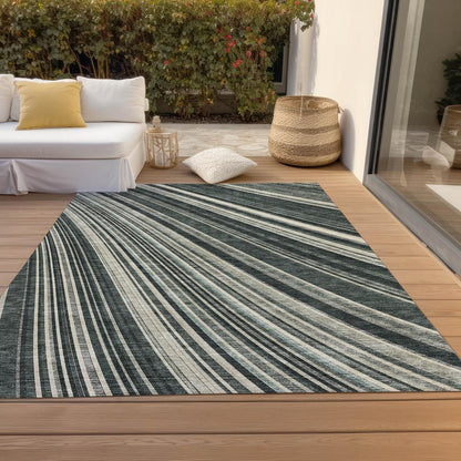 Chantille ACN981 Black 8' x 10' Rug