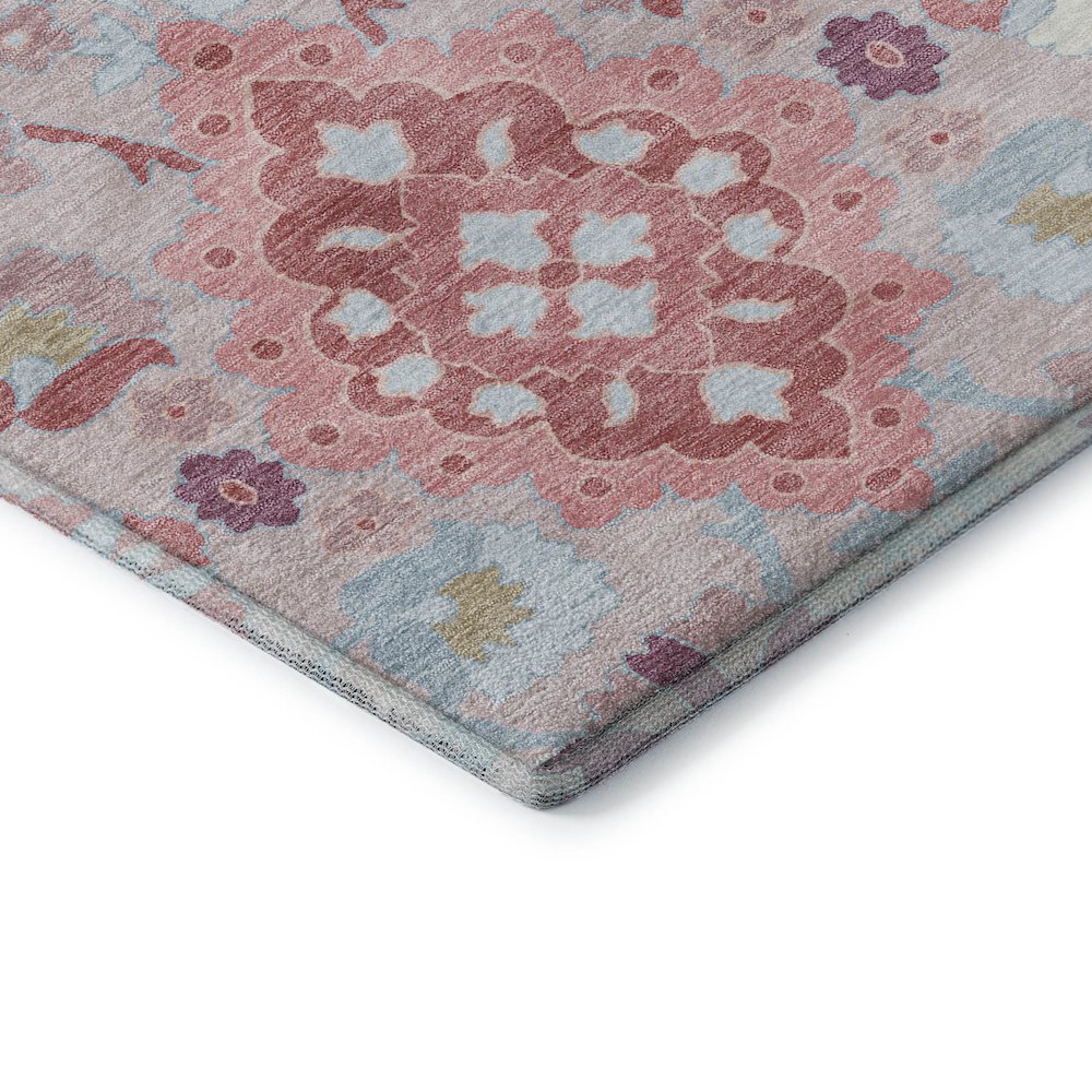 Premium Machine Washable Mayfield AMF1002 Blush 3' x 5' Rug