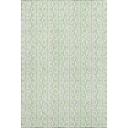 Premium Machine Washable Mayfield AMF1056 Mint 8' x 10' Rug