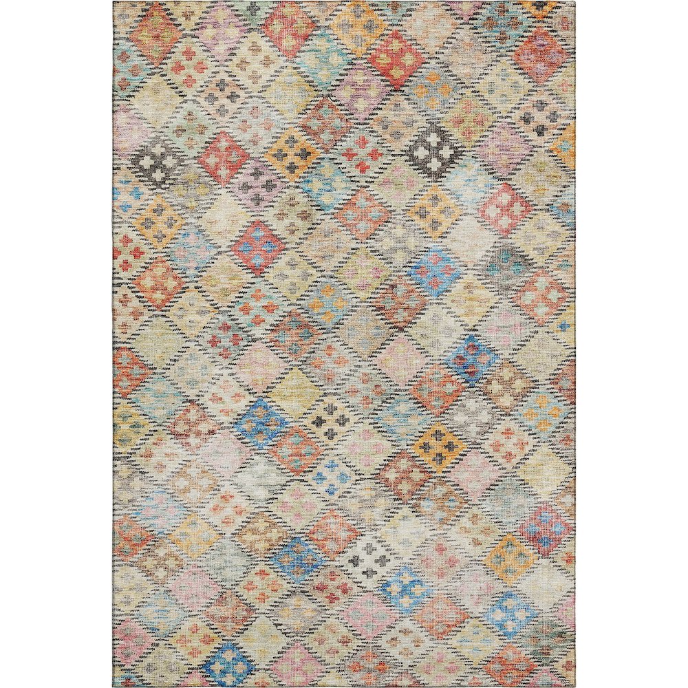 Premium Machine Washable Mayfield AMF1081 Paprika 8' x 10' Rug